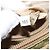 PRADA Shoulder Bag Nylon Beige Silver Auth ki6222 Silvery - view 11