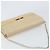 Borsa a Spalla Vala Chain in Pelle Beige Argento Auth BA8967 di Salvatore Ferragamo - vista 6