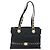 Borsa Tote Gianni Versace in nylon nero e oro Auth BA8787 D'oro - vista 13
