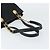 Borsa Tote Gianni Versace in nylon nero e oro Auth BA8787 D'oro - vista 7