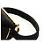 CHANEL Borsa Matelassé in Suede Nera Oro CC Auth 157875V Nero D'oro - vista 14