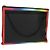 LOUIS VUITTON taiga arcobaleno Pochette A4 Borsa Nera M30347 LV Auth 157880M Nero