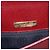 Cartier Borsa a spalla Must Line in pelle bordeaux e oro Auth mr1721 D'oro Bordò - vista 14
