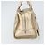 LOEWE Anagram Americana 28 Bolso de mano de cuero tono dorado Auth ep12399 - vista 3