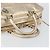 LOEWE Anagram Americana 28 Bolso de mano de cuero tono dorado Auth ep12399 - vista 7