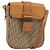 Borsa a Spalla in Tela Trotter Christian Dior Marrone Oro Auth 158816 D'oro