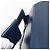 Custodia per iPad CHANEL in pelle caviar blu navy CC Auth BA8862 - vista 10