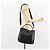Bolsa de mão em couro Gucci Bamboo 2way Preto Ouro 001 1998 1638 Auth BA8637 Dourado - vista 23