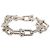 Autre Marque Bracciale Grande Hardware TIFFANY&Co. Ag925 Argento Auth 154227SM - vista 3