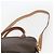 Céline Bolsa de mão em lona Macadam CELINE em couro PVC 2 em 1 marrom dourado Auth 157458V - vista 15