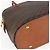 Céline Bolsa de mão em lona Macadam CELINE em couro PVC 2 em 1 marrom dourado Auth 157458V - vista 17