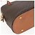 Céline Bolsa de mão em lona Macadam CELINE em couro PVC 2 em 1 marrom dourado Auth 157458V - vista 19