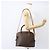 Céline Bolsa de mão em lona Macadam CELINE em couro PVC 2 em 1 marrom dourado Auth 157458V - vista 25
