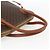 Céline Bolsa de mão em lona Macadam CELINE em couro PVC 2 em 1 marrom dourado Auth 157458V - vista 7