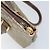 Gucci Borsa Tote GG Supreme in PVC beige e oro Auth ep12338 D'oro - vista 16
