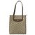 Gucci Borsa Tote GG Supreme in PVC beige e oro Auth ep12338 D'oro - vista 2