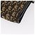 Borsa a Spalla in Tela Trotter Christian Dior Blu Navy Oro Auth bs31649 D'oro - vista 14