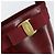 Borsa a mano Vala in pelle rossa e oro di Salvatore Ferragamo Auth gh1422 Rosso D'oro - vista 18