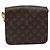 LOUIS VUITTON Borsa a Spalla Monogram Cartouchiere MM M51253 LV Auth BA8957 Monogramma - vista 2