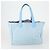 CHANEL Nuova linea da viaggio Borsa Tote Nylon 2 Set Blu Beige CC Auth BA8965 - vista 2
