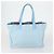 CHANEL Nuova linea da viaggio Borsa Tote Nylon 2 Set Blu Beige CC Auth BA8965 - vista 3