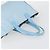 CHANEL Nuova linea da viaggio Borsa Tote Nylon 2 Set Blu Beige CC Auth BA8965 - vista 5