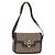 BORSO A SPALLA IN CANVAS BEIGE E ORO CÉLINE C SULKY CARRIAGE Auth 159163 D'oro