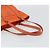 Borsa Tote PRADA in nylon e pelle arancione argento Auth gh1423 - vista 7
