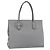 Borsa Tote in Pelle Grigia Oro GUCCI 440055 Auth ka948 Marrone D'oro