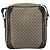 Borsa a Spalla GUCCI PVC Beige Argento 268159 Auth BA8632 - vista 3