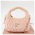 Miu Miu Matelassé Wonder Handtasche Satin Rosa Gold 5BC125 Auth 154226SM Pink Golden - Ansicht 12
