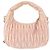 Miu Miu Matelassé Wonder Handtasche Satin Rosa Gold 5BC125 Auth 154226SM Pink Golden - Ansicht 2