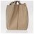 Borsa tote in pelle beige argento Salvatore Ferragamo Auth ka939 - vista 3