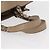 Borsa tote in pelle beige argento Salvatore Ferragamo Auth ka939 - vista 7