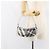 Borsa a Spalla Burberry Nova Check PVC Argento Auth 156475 - vista 21