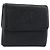 Portefeuille CHANEL en cuir caviar noir avec CC doré Auth fm4996