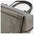 Borsa a mano in pelle Gancini Salvatore Ferragamo Argento Auth BA9175 - vista 15
