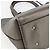 Borsa a mano in pelle Gancini Salvatore Ferragamo Argento Auth BA9175 - vista 16