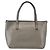 Borsa a mano in pelle Gancini Salvatore Ferragamo Argento Auth BA9175 - vista 2