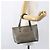 Borsa a mano in pelle Gancini Salvatore Ferragamo Argento Auth BA9175 - vista 22