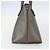Borsa a mano in pelle Gancini Salvatore Ferragamo Argento Auth BA9175 - vista 4