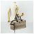 Autre Marque Borsa Boston in tela Nova Check Burberrys beige oro Auth 155390 D'oro - vista 21