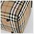 Autre Marque Borsa Boston in tela Nova Check Burberrys beige oro Auth 155390 D'oro - vista 9