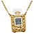 Collier en flacon de parfum mini Chanel Coco Eau de Parfum - vue 2