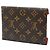 Pochette Kirigami Monogramma Louis Vuitton Marrone Rosso - vista 2