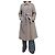 Abrigo Burberry de tweed Shetland marrón Castaño - vista 2