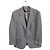 Autre Marque Pierre Martin Harris Tweed Jacke Grau