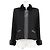 LEONARD FASHION PARIS giacca in cashmere e visone Nero