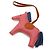 Charm per borsa Hermès Rodeo MM Agneau Milo Rosa