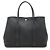 Hermès Garden Party Negonda Tote Tasche Schwarz